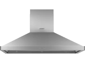Dacor DHI542 54" Chimney Island Hood, Silver Stainless Steel