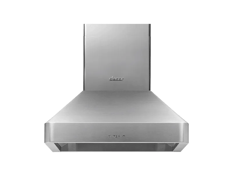 Dacor DHW301 30" Chimney Wall Hood, Silver Stainless Steel