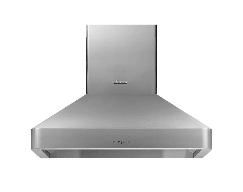 Dacor DHW361 36" Chimney Wall Hood, Silver Stainless Steel