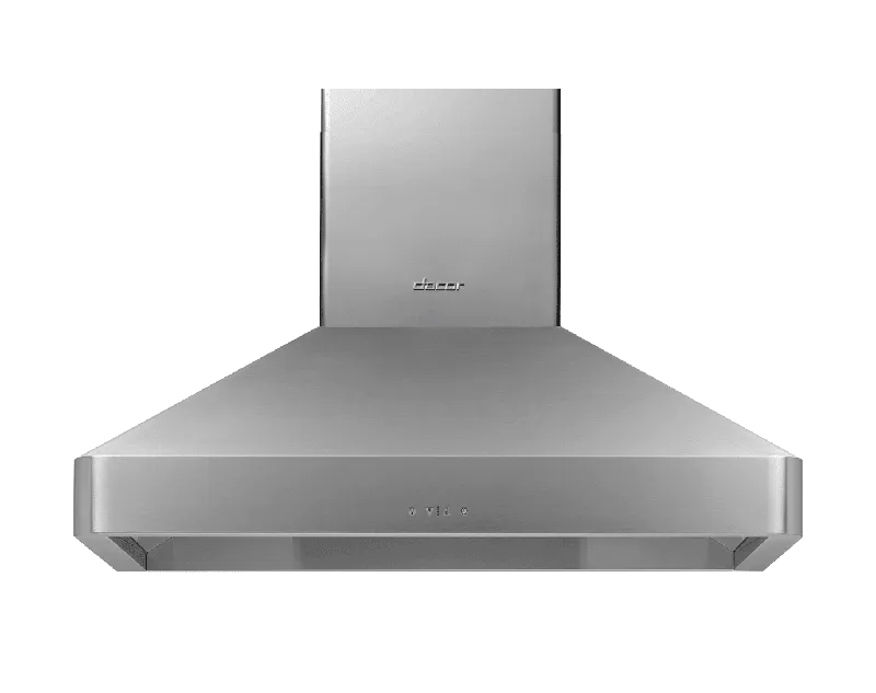 Dacor DHW421 42" Chimney Wall Hood, Silver Stainless Steel