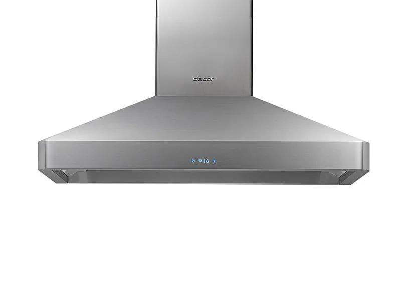 Dacor DHW421 42" Chimney Wall Hood, Silver Stainless Steel