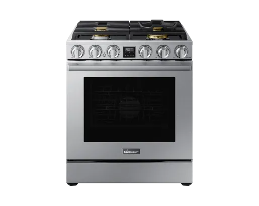 Dacor DOP30T840GS 30" Range, Silver Stainless, Natural Gas/Liquid Propane
