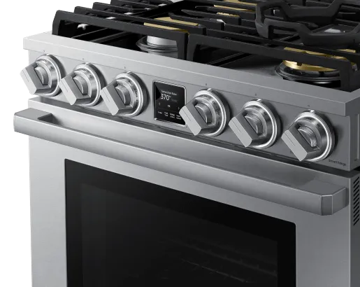 Dacor DOP30T840GS 30" Range, Silver Stainless, Natural Gas/Liquid Propane