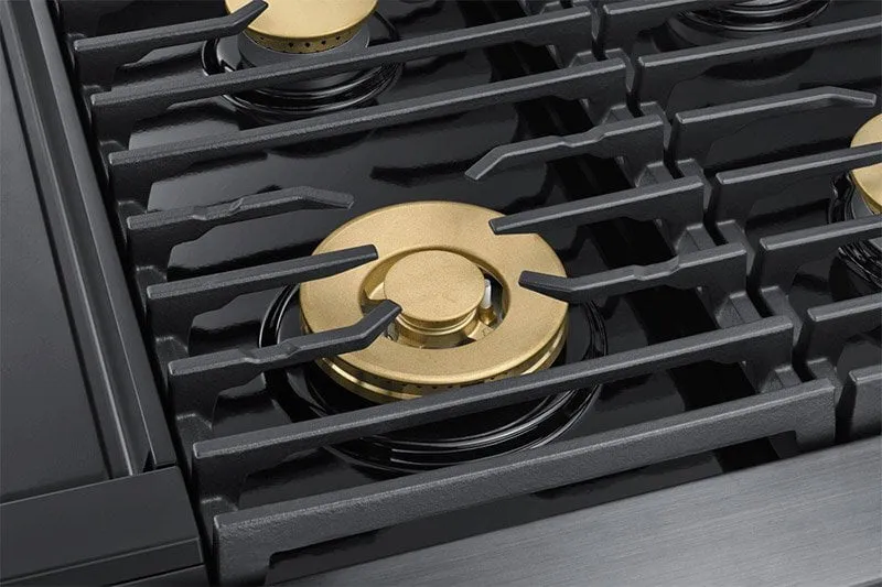 Dacor DOP48M96DHS 48" Pro Dual-Fuel Steam Range, Silver Stainless Steel, Natural Gas/High Altitude