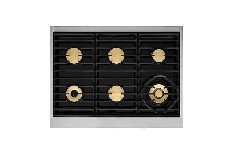 Dacor DTT36M876LS 36" Rangetop, Stainless Steel, Natural Gas