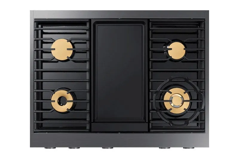 Dacor DTT36M974PM 36" Rangetop, Graphite, Liquid Propane