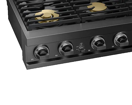 Dacor DTT36T960GM 36" Rangetop, Graphite Stainless, Natural Gas/Liquid Propane