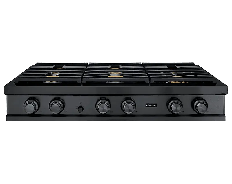 Dacor DTT48M876AM 48" Rangetop, Graphite Stainless Steel,Liquid Propane/High Altitude