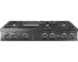 Dacor DTT48M976AM 48" Rangetop, Graphite, High Altitude Liquid Propane
