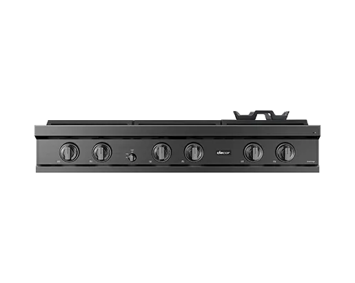 Dacor DTT48T960GM 48" Rangetop, Graphite Stainless, Natural Gas/Liquid Propane