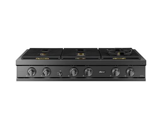 Dacor DTT48T960GM 48" Rangetop, Graphite Stainless, Natural Gas/Liquid Propane