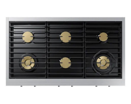 Dacor DTT48T960GS 48" Rangetop, Silver Stainless, Natural Gas/Liquid Propane