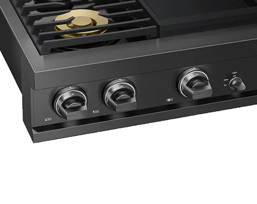 Dacor DTT48T963GM 48" Rangetop, Graphite Stainless, Natural Gas/Liquid Propane