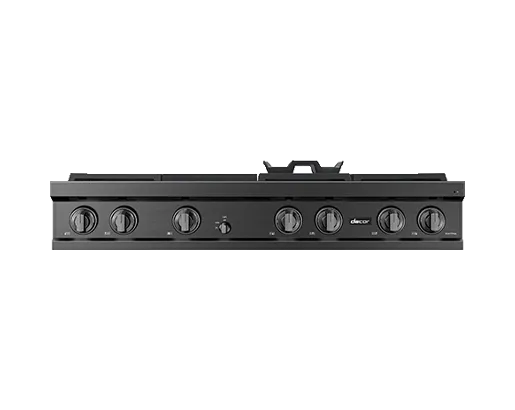 Dacor DTT48T963GM 48" Rangetop, Graphite Stainless, Natural Gas/Liquid Propane