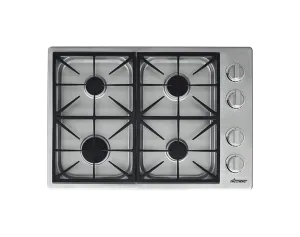 Dacor HDCT304GSLP 30" Dual Gas Cooktop, Liquid Propane