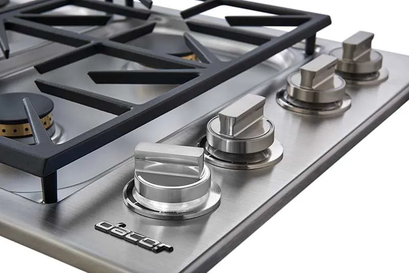 Dacor HDCT304GSLPH 30" Dual Gas Cooktop, Liquid Propane/High Altitude