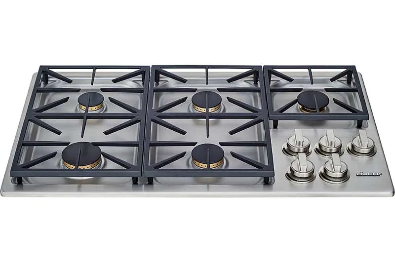 Dacor HDCT365GSNG 36" Dual Gas Cooktop, Natural Gas