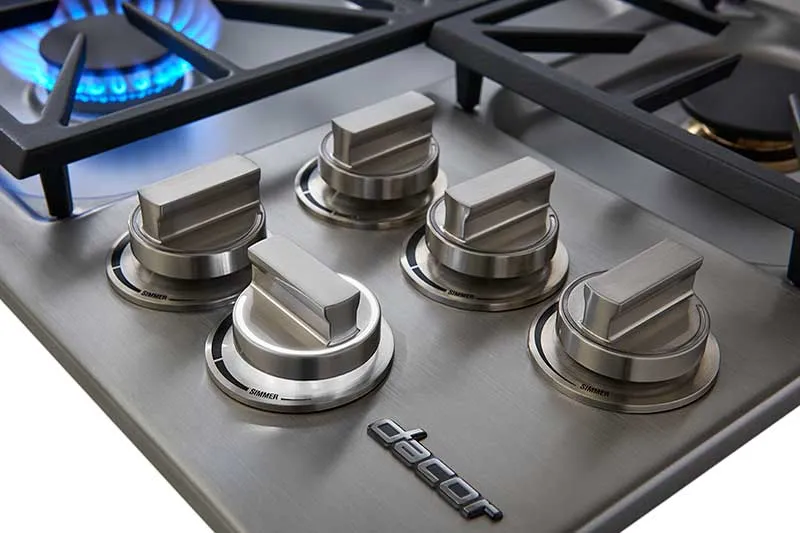 Dacor HDCT365GSNG 36" Dual Gas Cooktop, Natural Gas