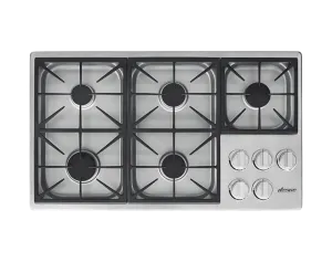 Dacor HDCT365GSNG 36" Dual Gas Cooktop, Natural Gas