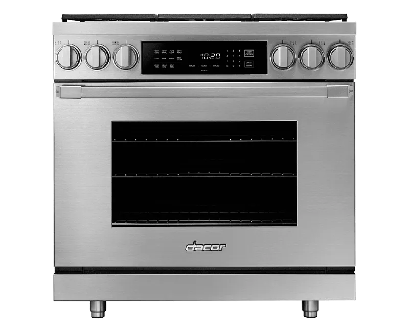 Dacor HDPR36CNG 36" Dual Fuel Pro Range, Dacormatch, Natural Gas