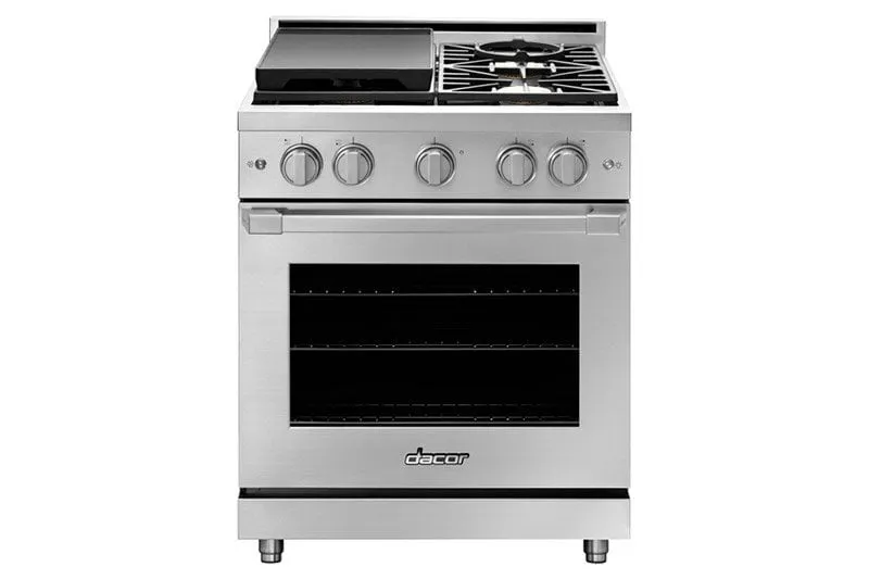 Dacor HGPR30CLPH 30" Gas Pro Range, Color Match, Liquid Propane/High Altitude