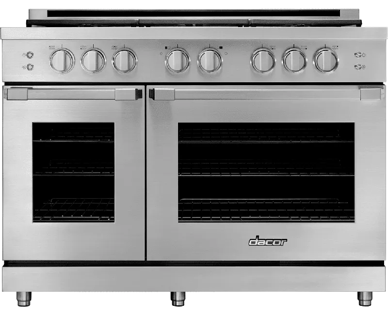 Dacor HGPR48CNGH 48" Gas Pro Range, Dacormatch Natural Gas/High Altitude