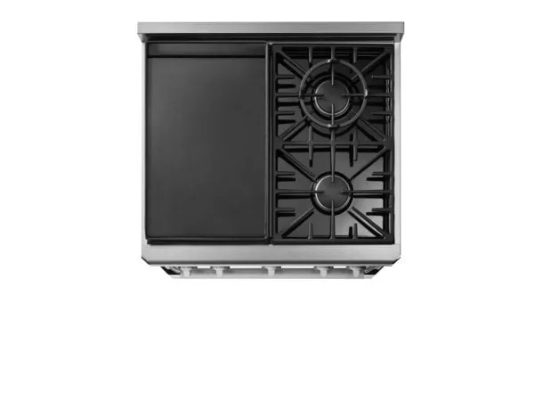 Dacor HGR30PSLPH 30" Gas Range, Silver Stainless Steel, Liquid Propane/High Altitude