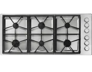 Dacor HPCT466GSLP 46" Professional Gas Cooktop, Liquid Propane