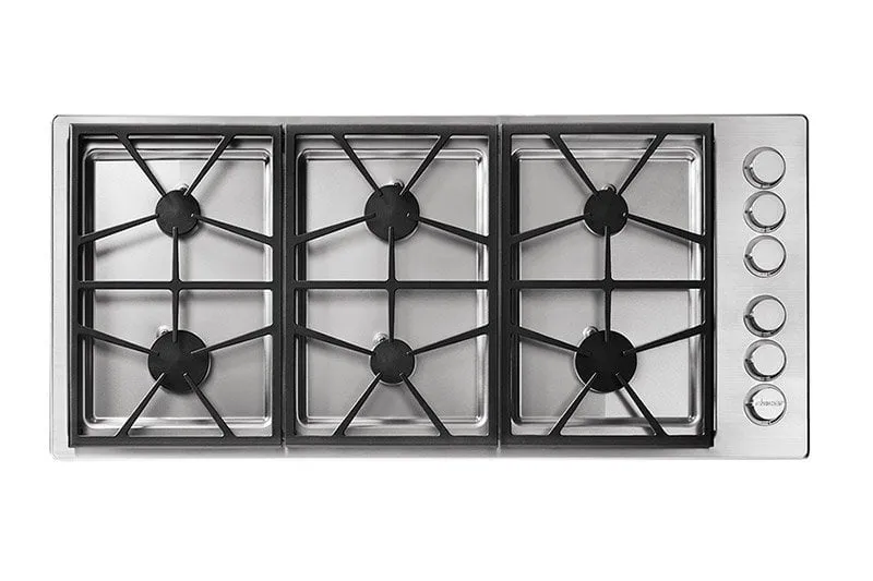 Dacor HPCT466GSNG 46" Professional Gas Cooktop, Natural Gas