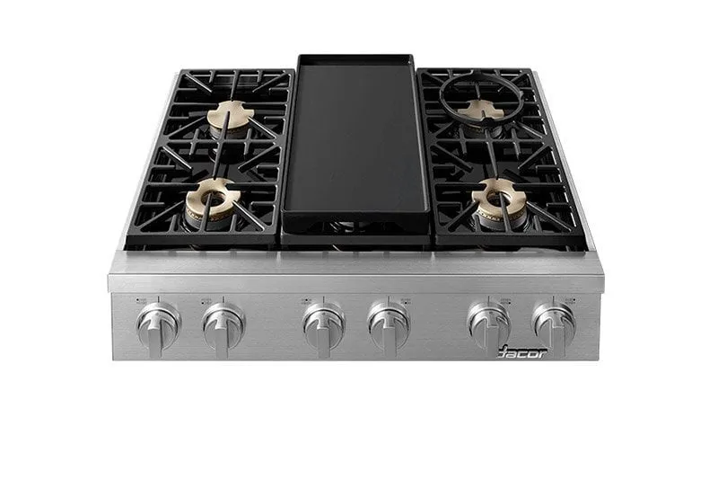 Dacor HRTP366SNG 36" Range Top-Ss Natural Gas