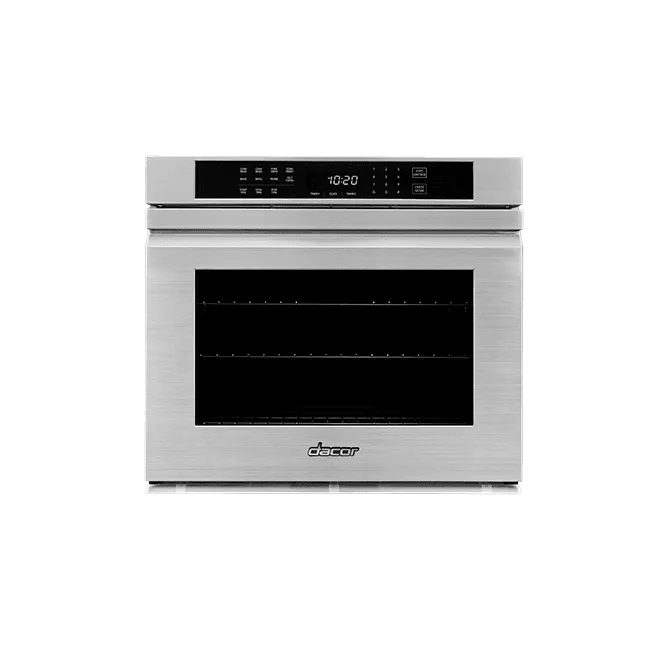 Dacor HWO127FS 27" Single Wall Oven, Silver Stainless Steel With Flush Handle