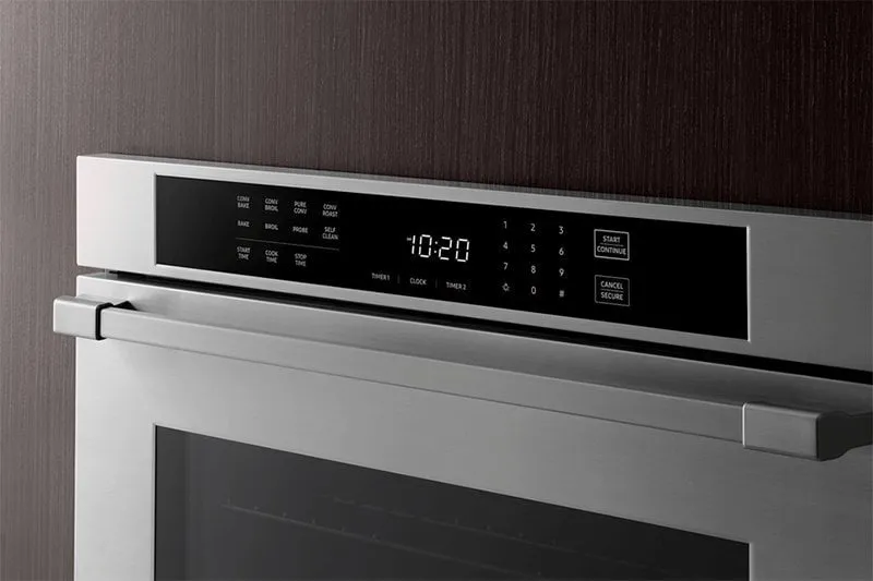 Dacor HWO130PC 30" Single Wall Oven, Dacormatch, With Pro Style Handle (End Caps In Stainless Steel)