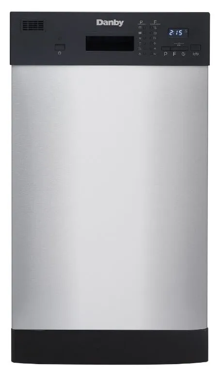 Danby DDW1804EBSS Danby 18 Stainless Built-In Dishwasher