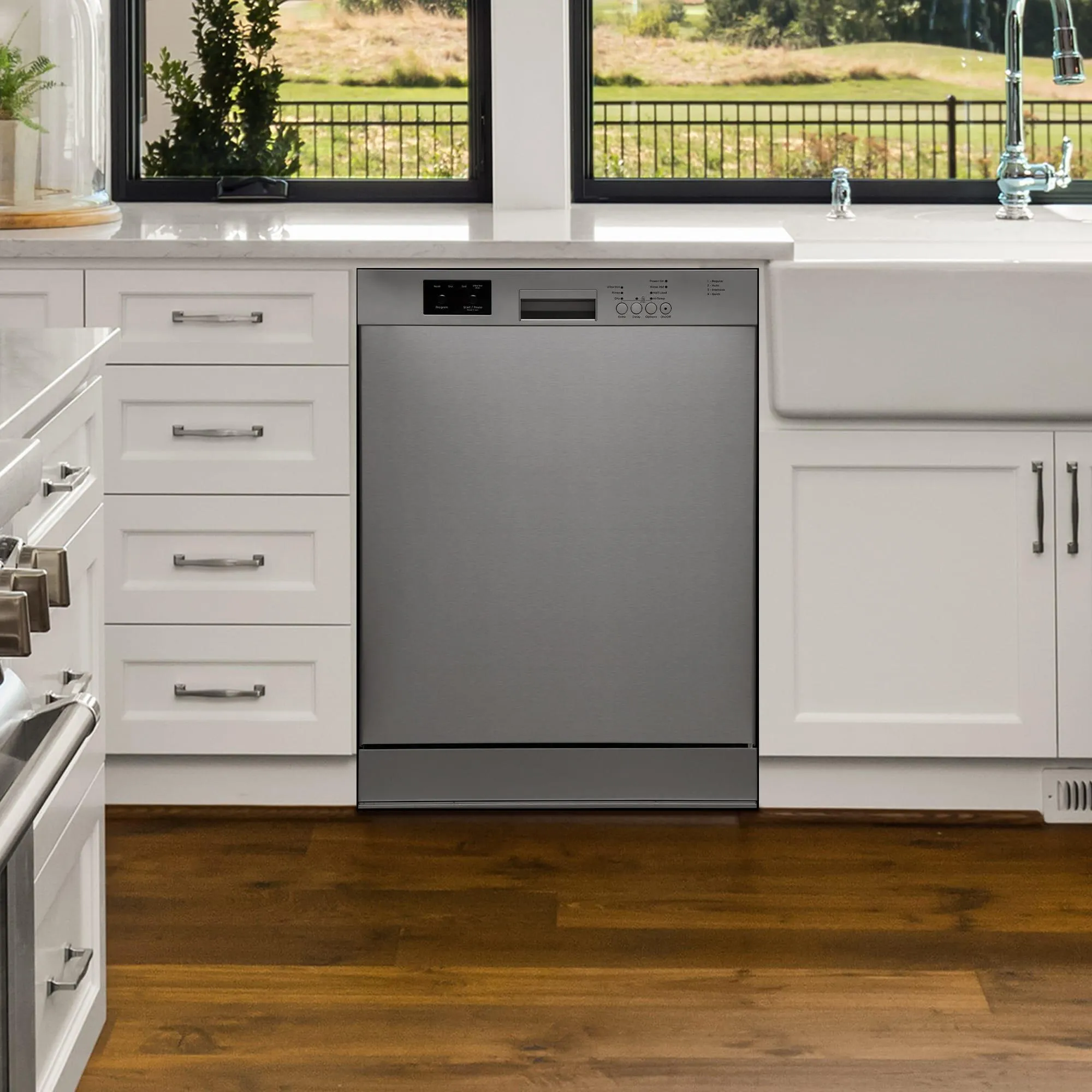 Danby DDW2400ESS Danby 24" Built In Dishwasher In Stainless Steel