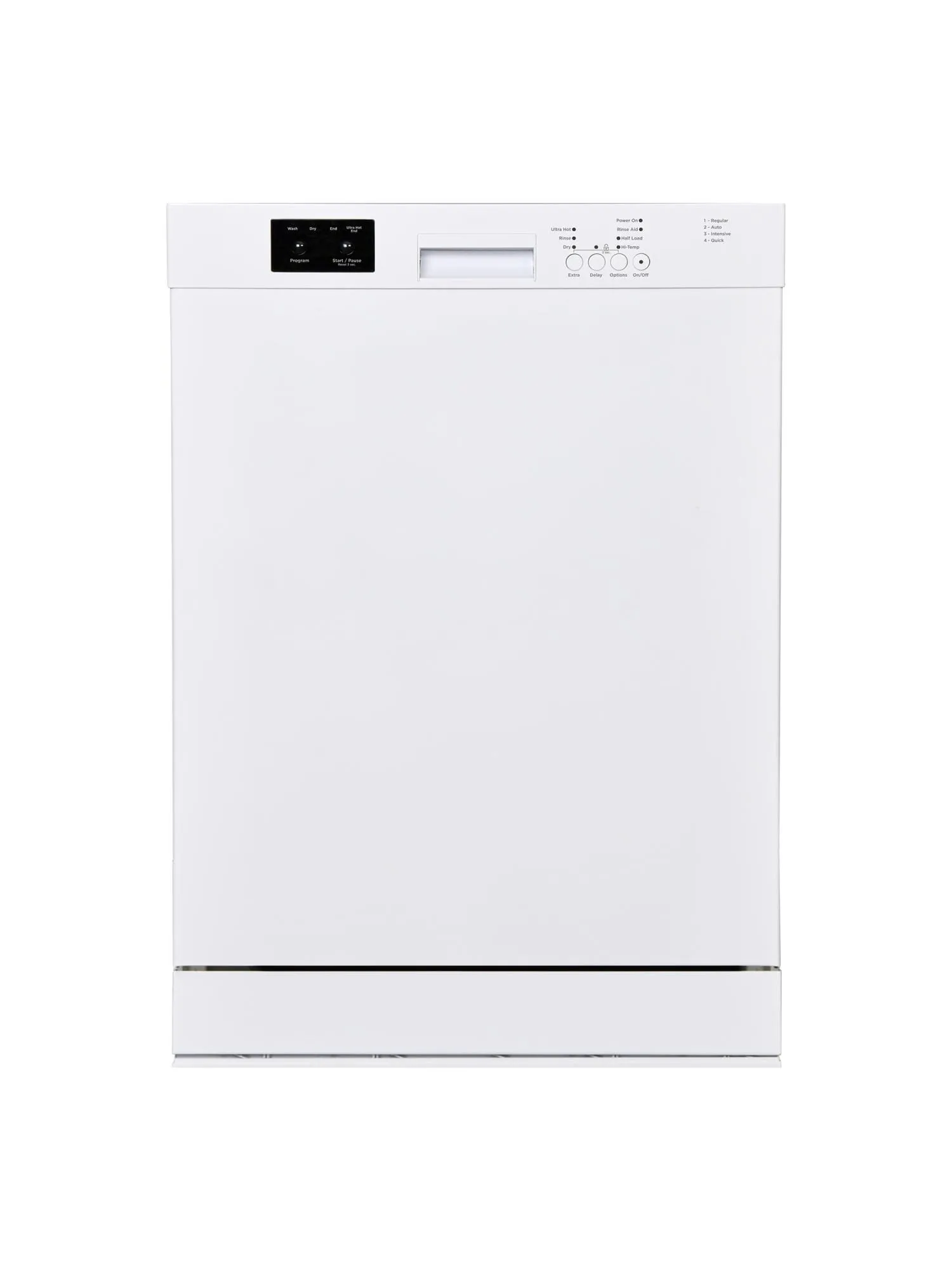Danby DDW2400EW Danby 24" Wide Built-In Dishwasher In White