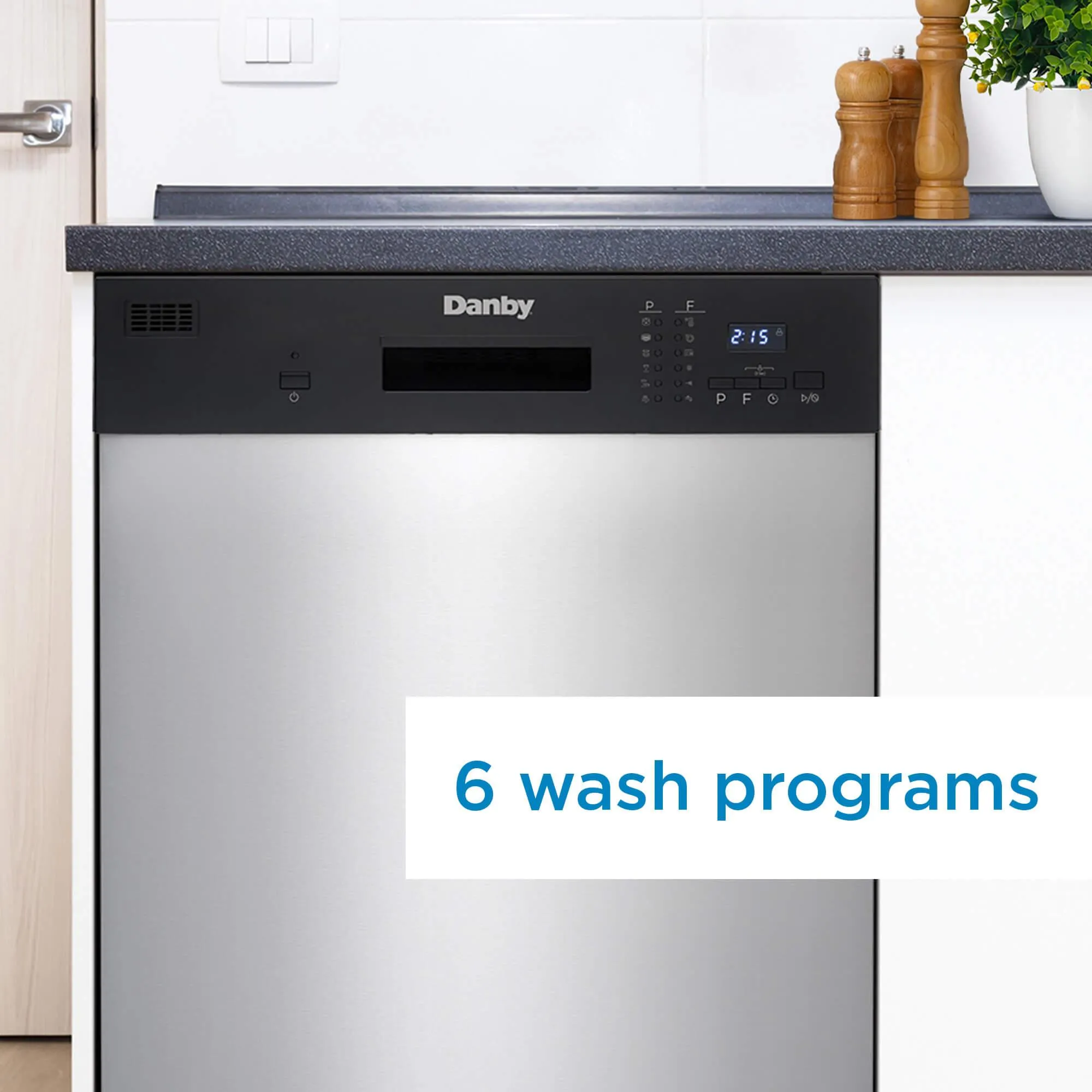 Danby DDW2404EBSS Danby 24" Stainless Full Size Dishwasher