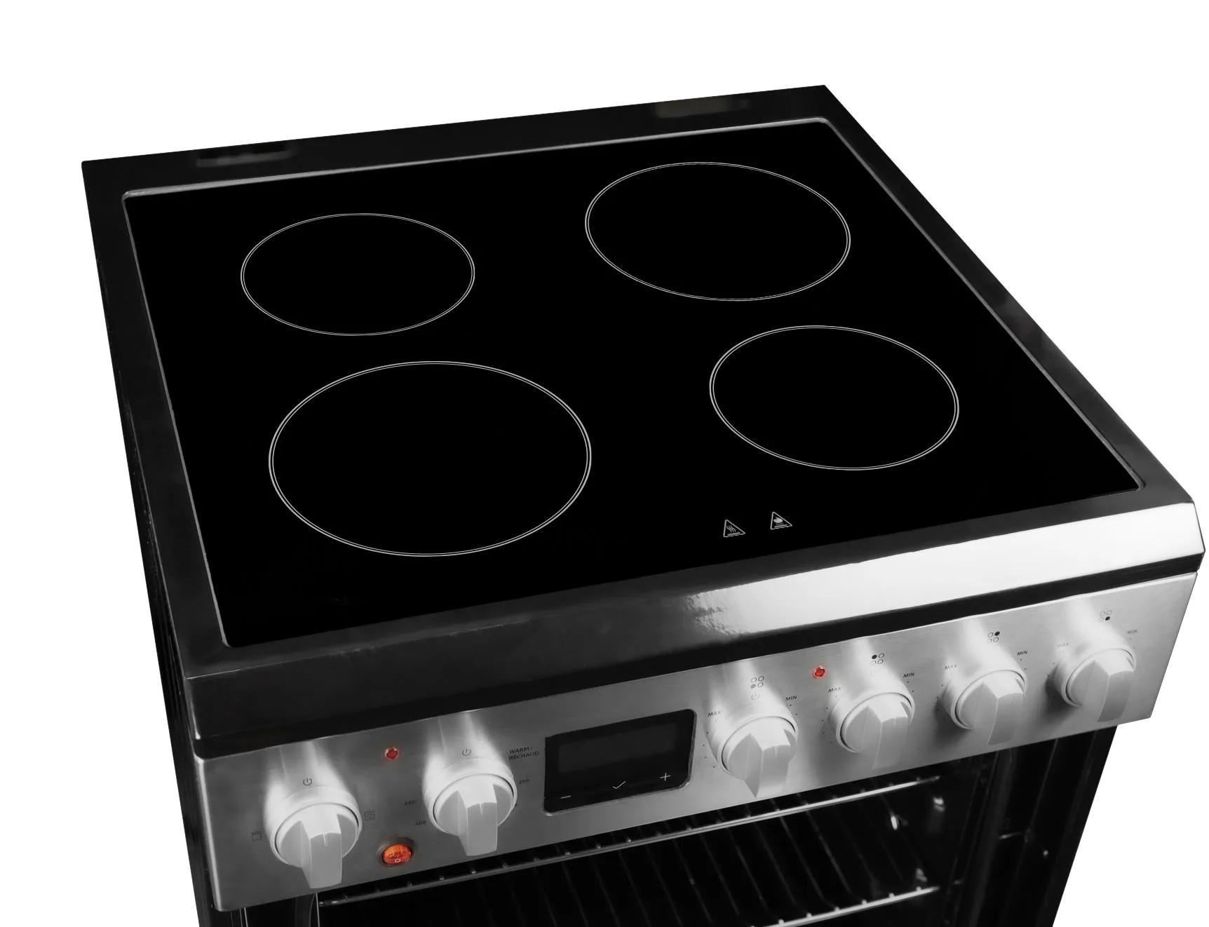 Danby DRCA240BSS Danby 24-In Truairfry Smooth Top Slide-In Electric Range In Stainless Steel
