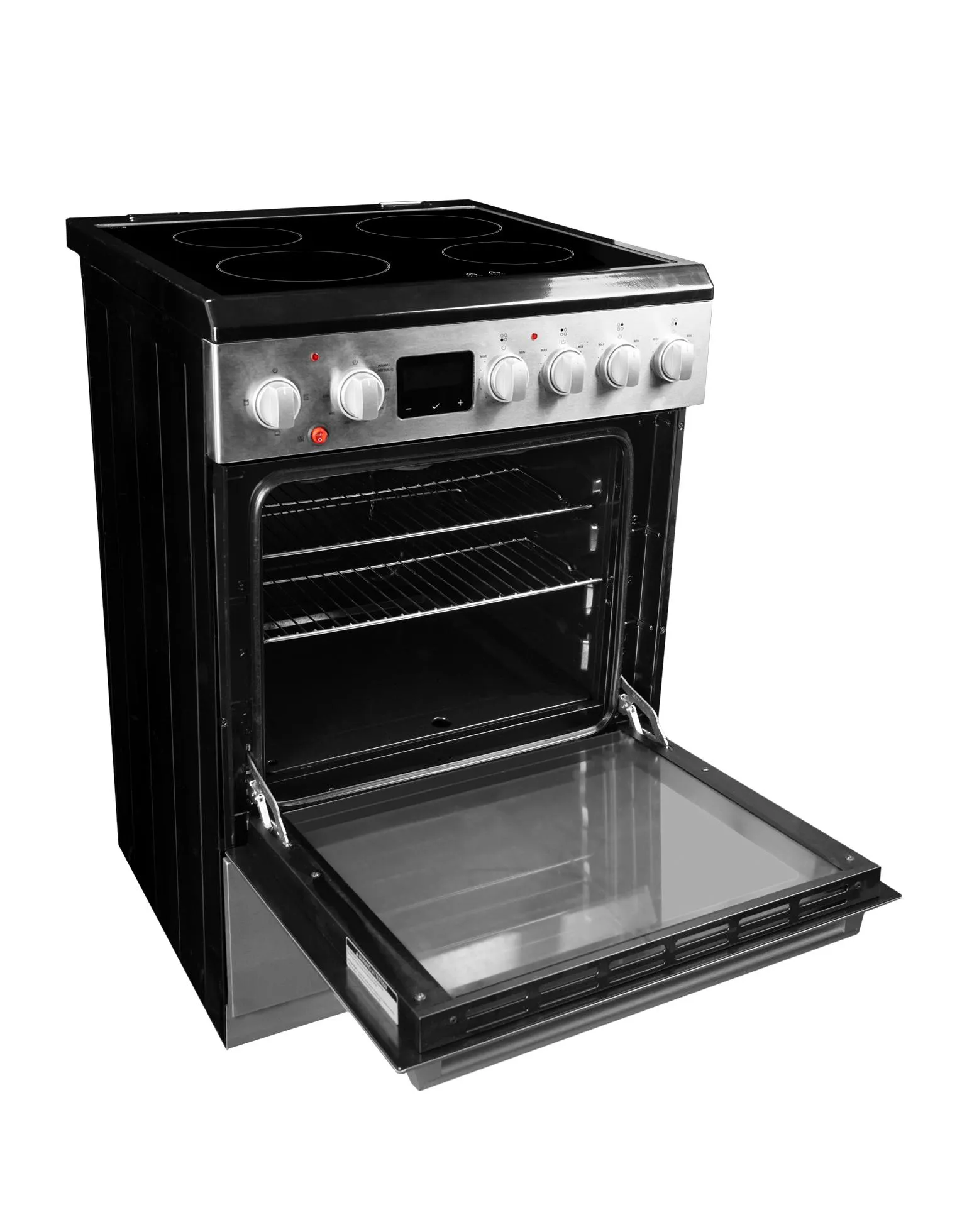 Danby DRCA240BSS Danby 24-In Truairfry Smooth Top Slide-In Electric Range In Stainless Steel