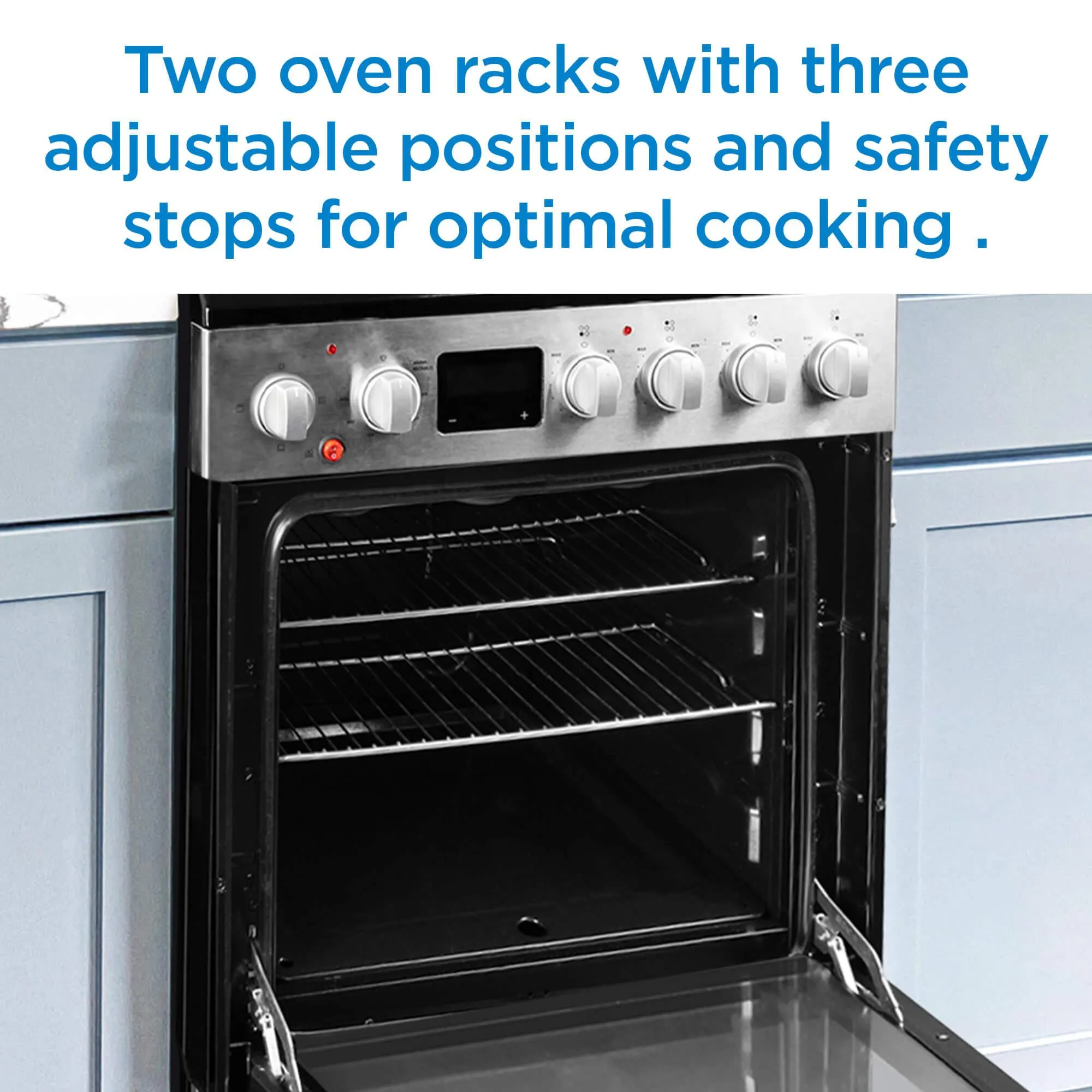 Danby DRCA240BSS Danby 24-In Truairfry Smooth Top Slide-In Electric Range In Stainless Steel