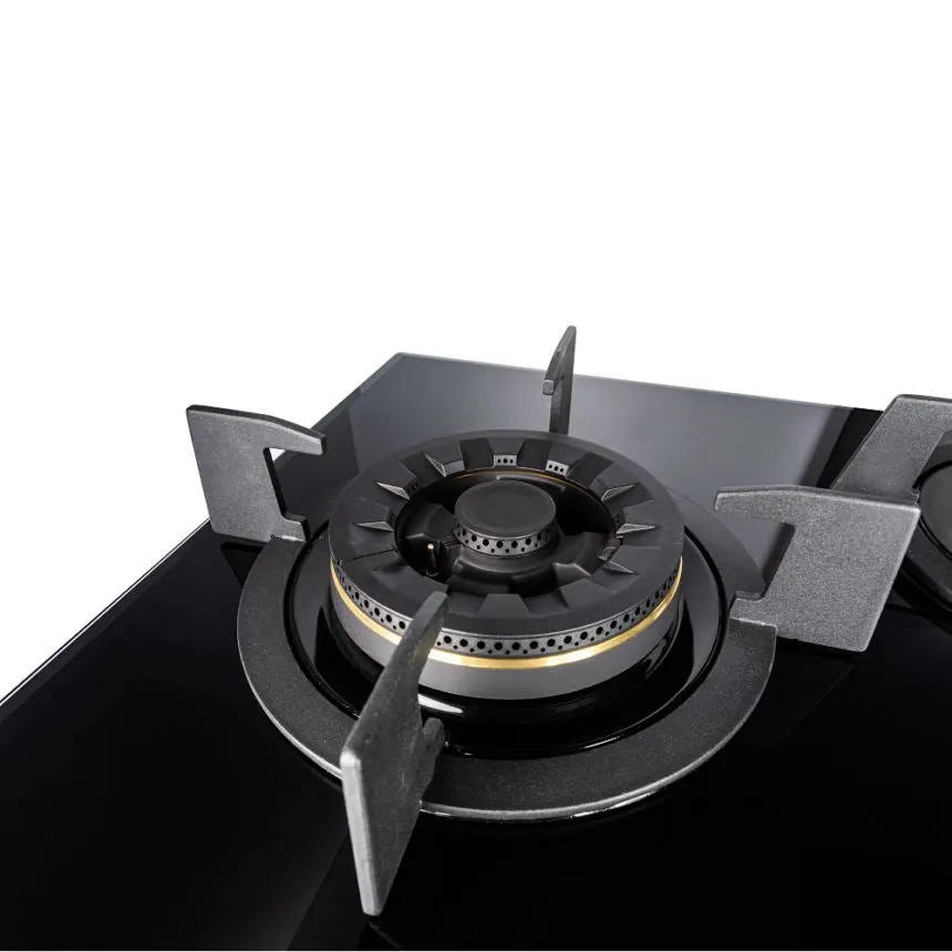 EF CK Premio 90 Chimney Hood   EF EFH 7626 WT VGB 78 cm, 2 Wok Burners Gas Built in Hob