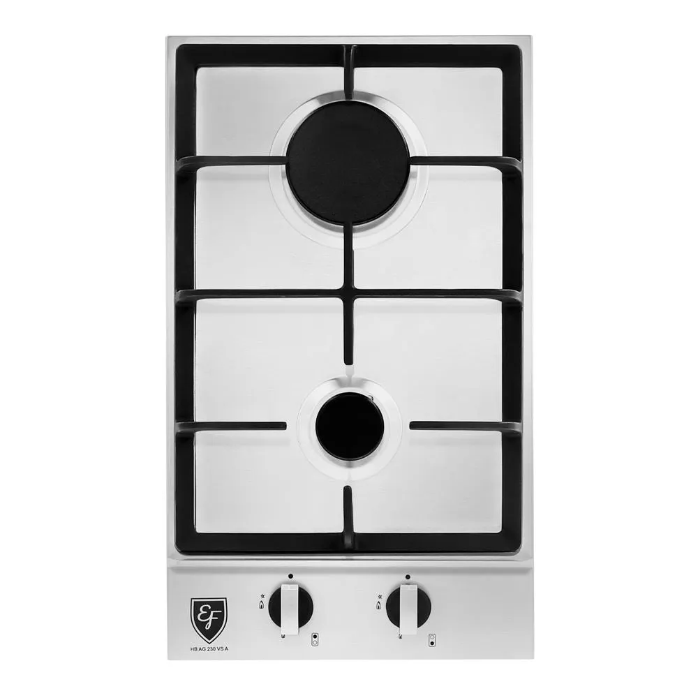 EF HB AG 230VS A 30cm Built in Stainless Steel Gas Hob HBAG230VSA