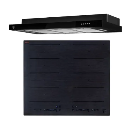 EF HB BI 584 FA Induction Hob 60CM   EFCH 9202T BK Cooker Hood 90CM