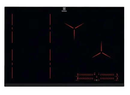 Electrolux ECF9214X 90cm UltimateTaste 300 fixed cooker hood Electrolux EIP8546 80cm built-in flexi bridge induction hob
