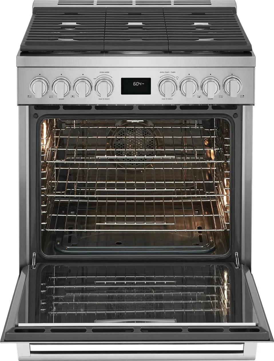 Electrolux ECFG3068AS Electrolux 30" Front Control Freestanding Gas Range