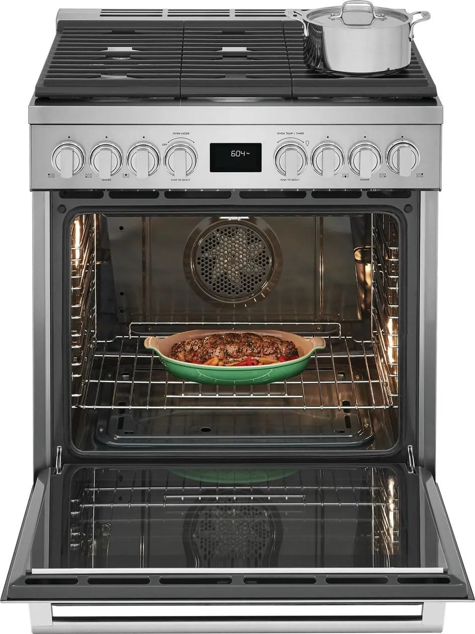 Electrolux ECFG3068AS Electrolux 30" Front Control Freestanding Gas Range