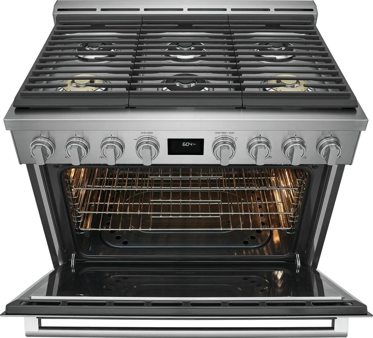 Electrolux ECFG3668AS Electrolux 36" Front Control Freestanding Gas Range