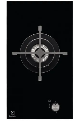 Electrolux EGC3310NVK 30cm 1-Burner Domino Gas Hob EHI3251BE 30cm UltimateTaste 500 2-Burner Built-in Induction Hob