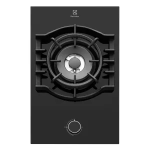 Electrolux EHG313BA 30cm Black Glass Gas Cooktop