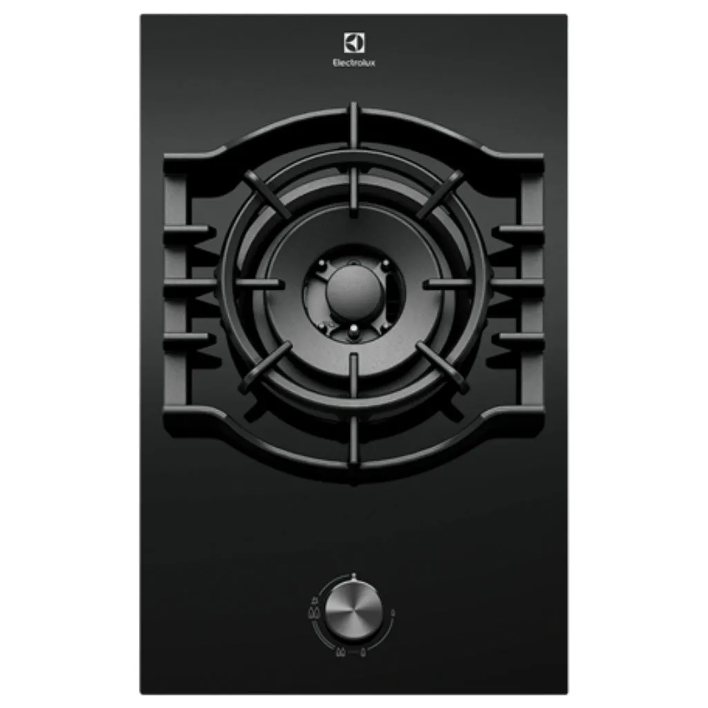 Electrolux EHG313BD 32cm Black Glass Gas Cooktop