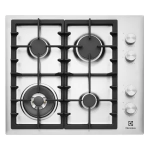 Electrolux EHG643SA 60cm Stainless Steel Gas Cooktop